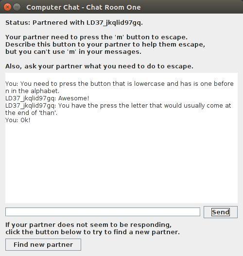 Chat Room One (Ludum Dare 37)