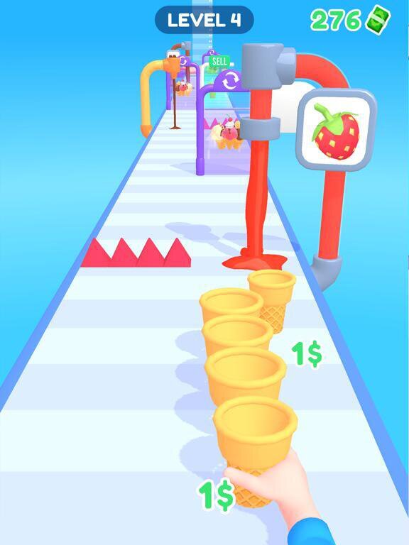 Dessert Stack 3D-Ice Cream Run