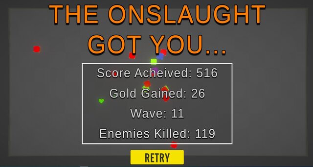Onslaught (itch) (ManbabyIsCool)