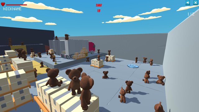 Teddy Bear Shooter Multiplayer