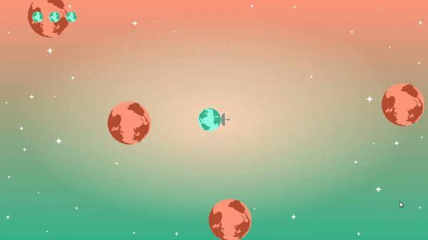 Somewhere in space...