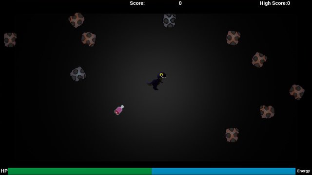 Dino-Asteroids (Revenge of the Dinos)