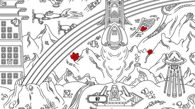 100 hidden aliens