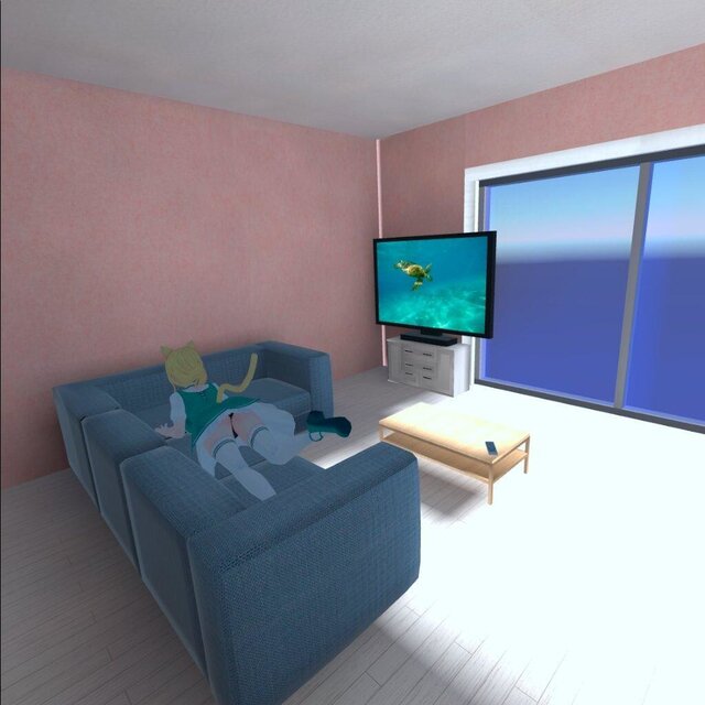 Invisible Man VR In Eleanor's room