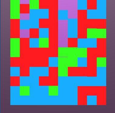 Tetris three in a row