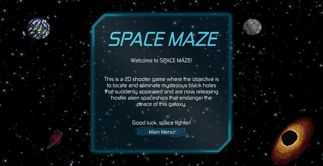 SPACE MAZE (itch) (PressF Games)