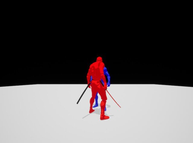 Melee combo demo