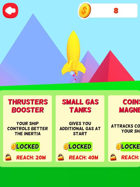 Rise up the Rocket: Space game