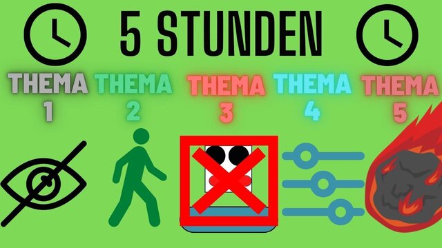 5 Stunden 5 Themen