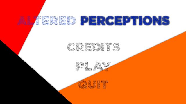altered perceptions