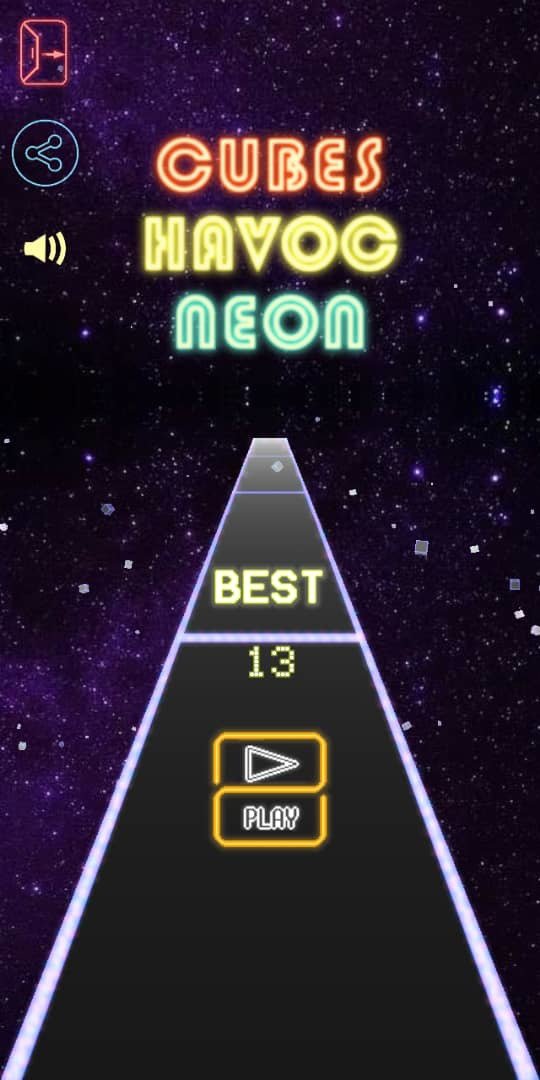 Cubes Havoc Neon (Android)