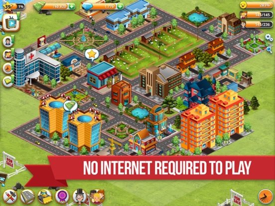 Village City Island Simulation