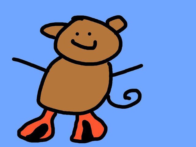 Monke Swimmer