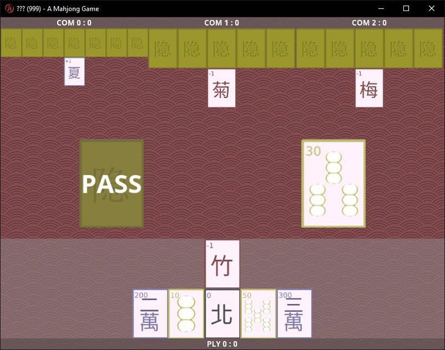 999- A Mahjong Game
