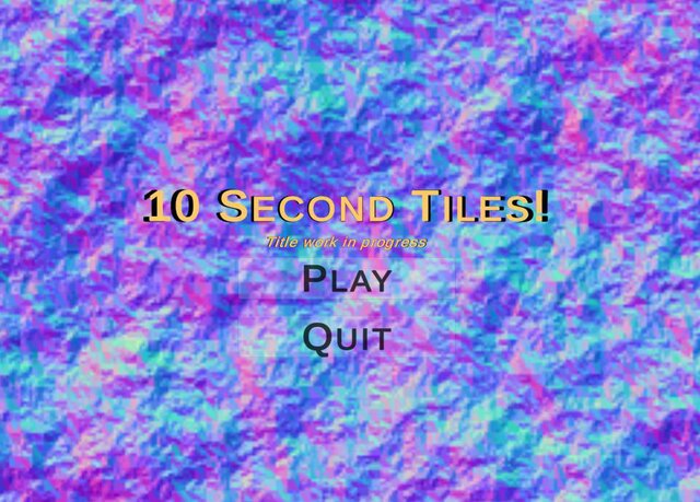 10 Second Tiles!