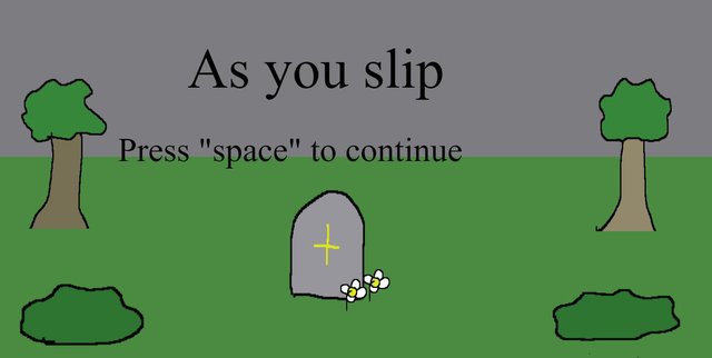 As you slip