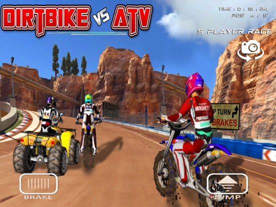 Dirt Bike vs Atv Racing Games