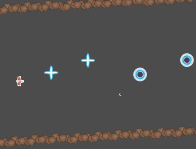 Uninspired One-Button Shooter