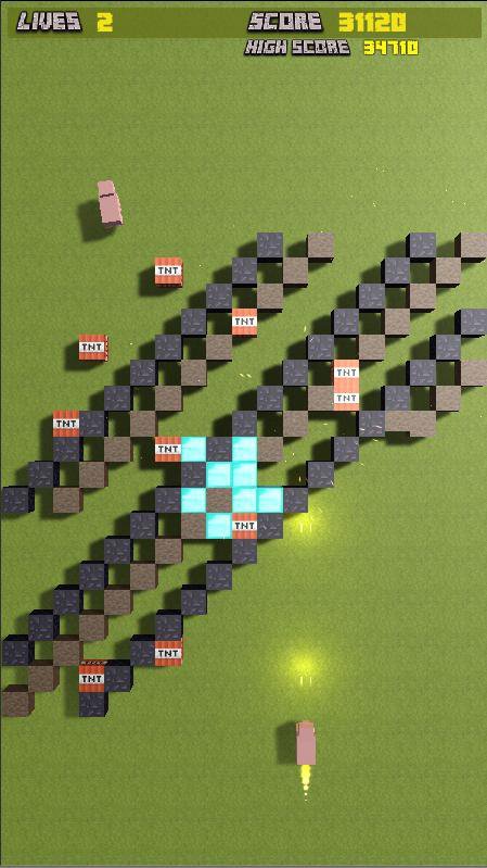 Minecraft Cave In