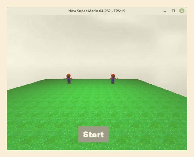 New Super Mario 64 PS2