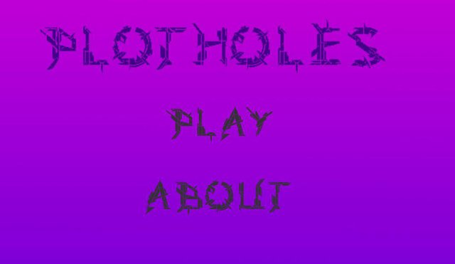 Plotholes
