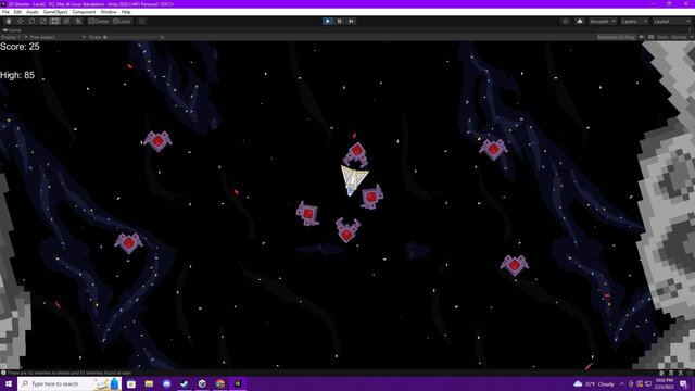 2D Space Shooter Tutorial Submission
