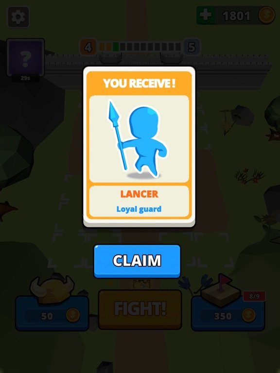 Tiny Battle - Merge Troops!