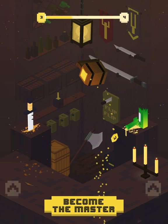 Flip or Drink: a Knight's Game