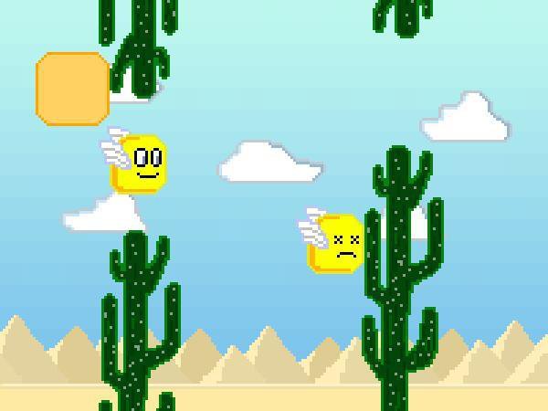 Flappy OOF On The Desert