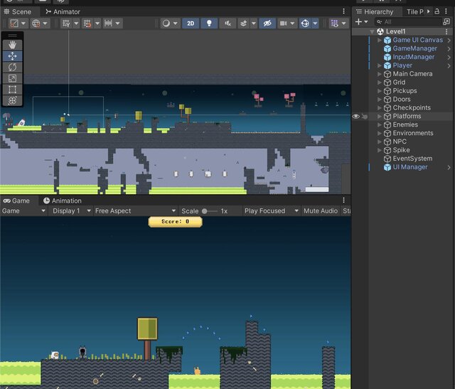 2D Platformer: Re-aboard