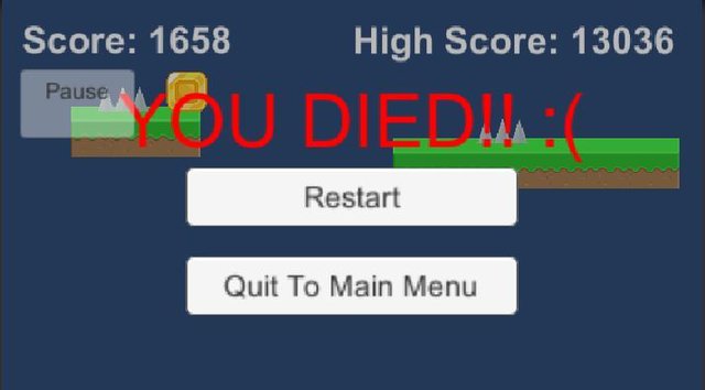 A curious endless runner game