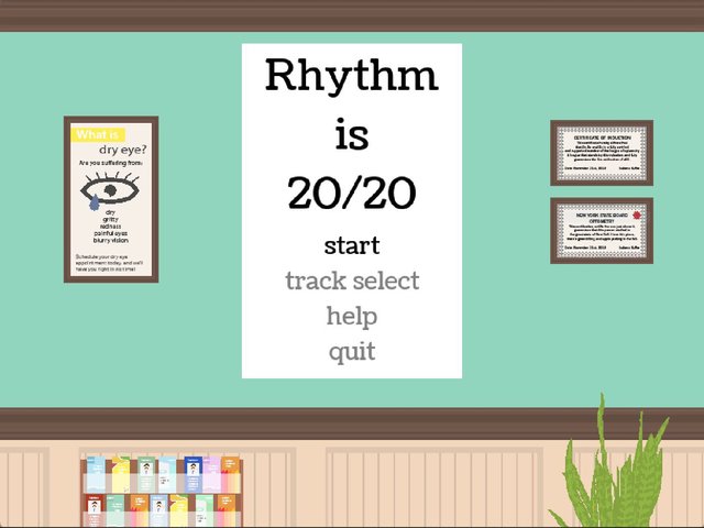 Rhythm is 20/20