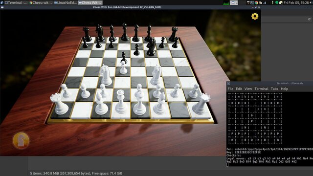 Chess: with fen