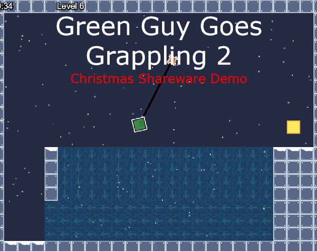 Green Guy Goes Grappling 2 Christmas Shareware Demo