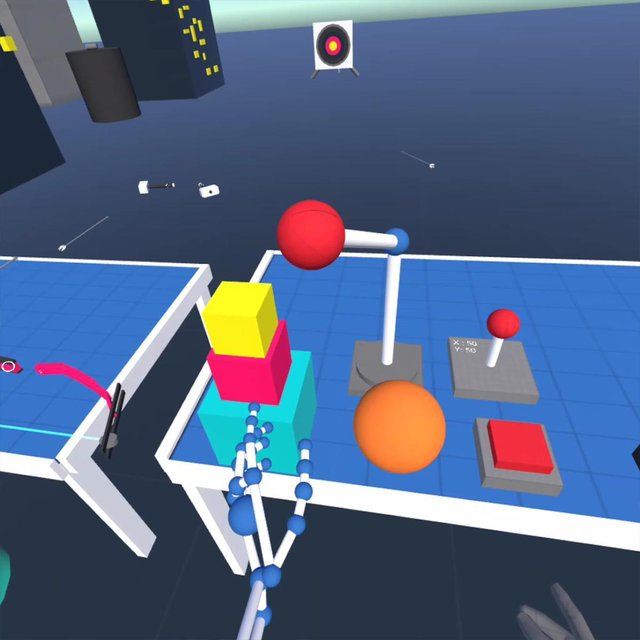 VR Interaction Framework for Oculus Quest