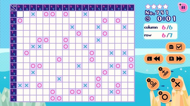 〇× LOGIC PUZZLE 1000 !
