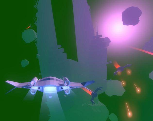 3D Space Shooter (made in 48 hours)