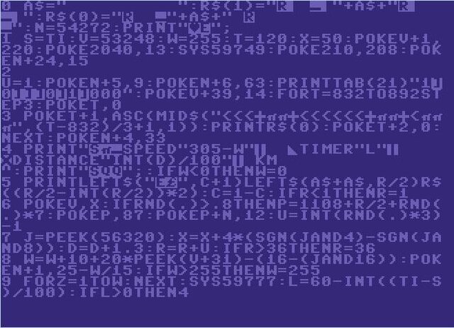 Potholes (C64) by Peter Caspari