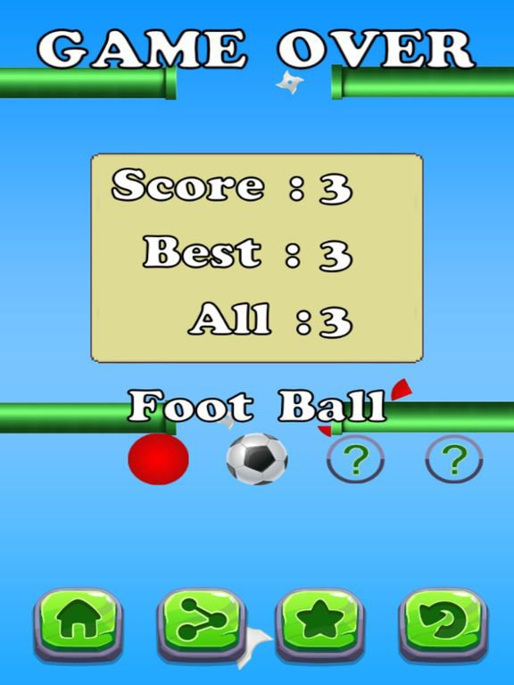 Rolling Red Ball Rush Up Sky