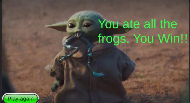 Grogu's Frog Hunt