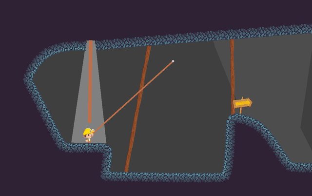 Down below