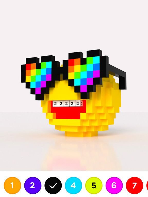 3D No.draw - Colors by number