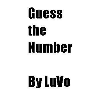 GuessTheNumber