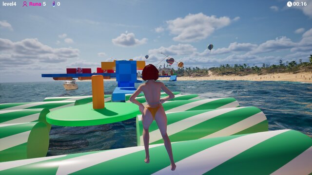 Beauty Girl Chronicles: Island Obstacle Challenge