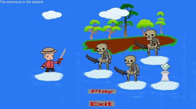 Adventure to a skyland