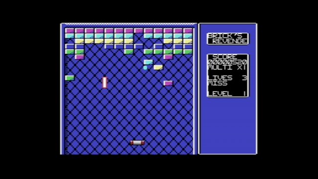 Brick's Revenge (C64) WIP Demo 1