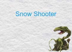 Snow Shooter (HackerIzu)