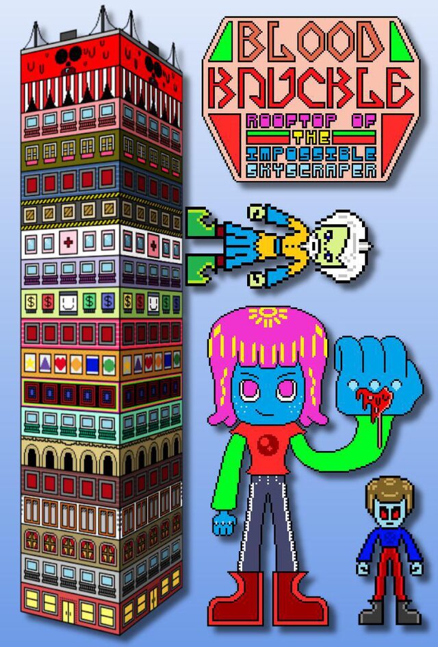 Blood Knuckle: Rooftop Of The Impossible Skyscraper (itch)