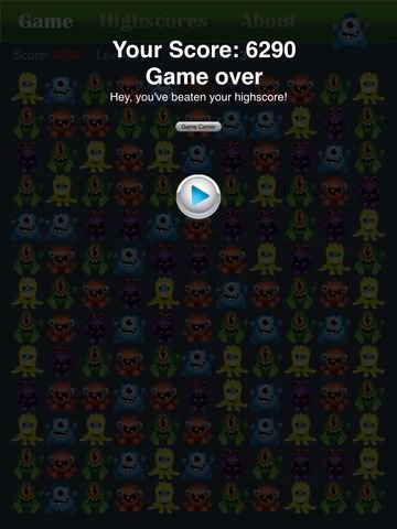 Monster Party Popping Puzzle Game Free - Halloween edition