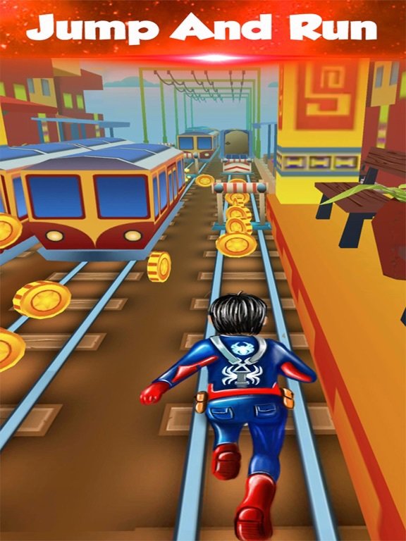 Subway Spider Hero